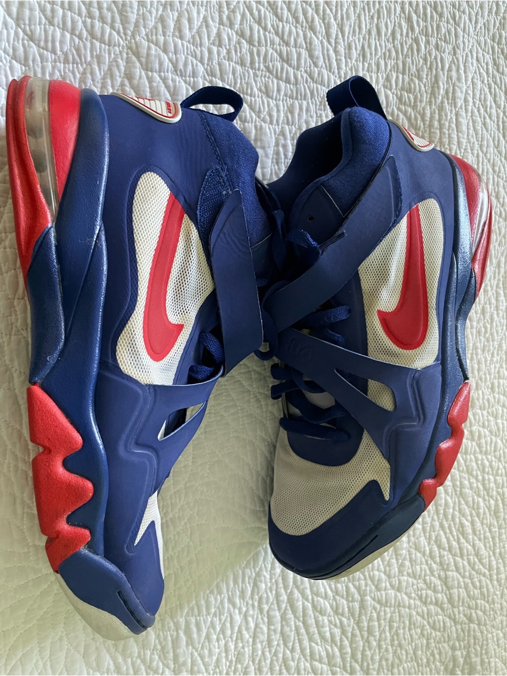 Nike Air Force Max Charles Barkley CB Hyperfused 616761-400 Shoes Men's Sz 13 - Picture 6 of 9